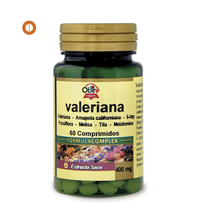Valeriana (complex) 400 mg.|Relajación, Descanso, Bienestar Nocturno.