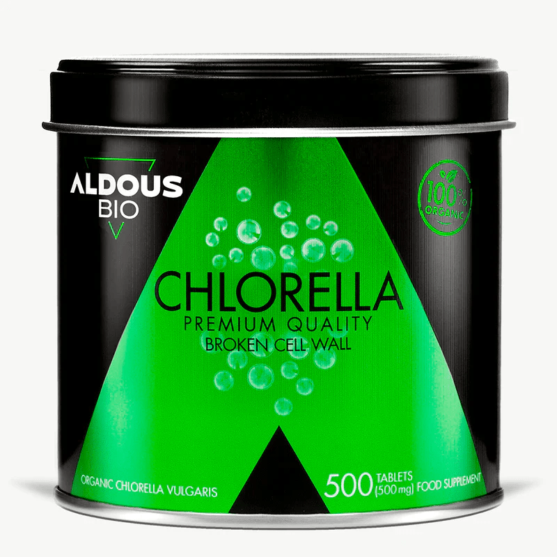CLORELA ALDOUS BIO 1 Chlorella Ecológica|Microbiótica, Detoxicación