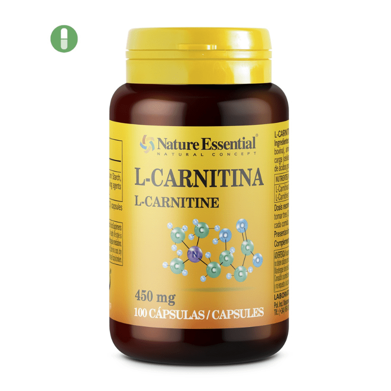 carnitina nature1 L-Carnitina 450 mg — Nature Essential