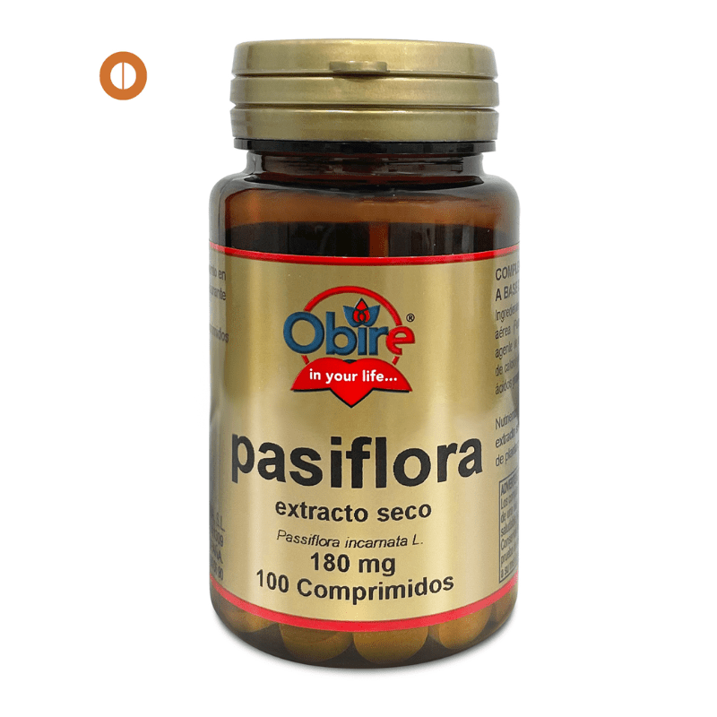 pasiflora obire1 Pasiflora 180 mg. (Extracto seco)