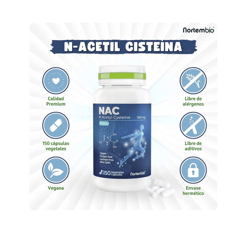 nac nortembio2 N-Acetil Cisteina ( NAC) - Imagen 2