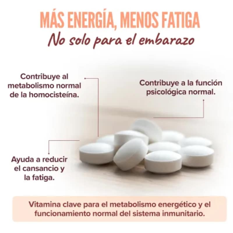 Metilfolato 800 mcg — HSN | Folato Activo - Imagen 4