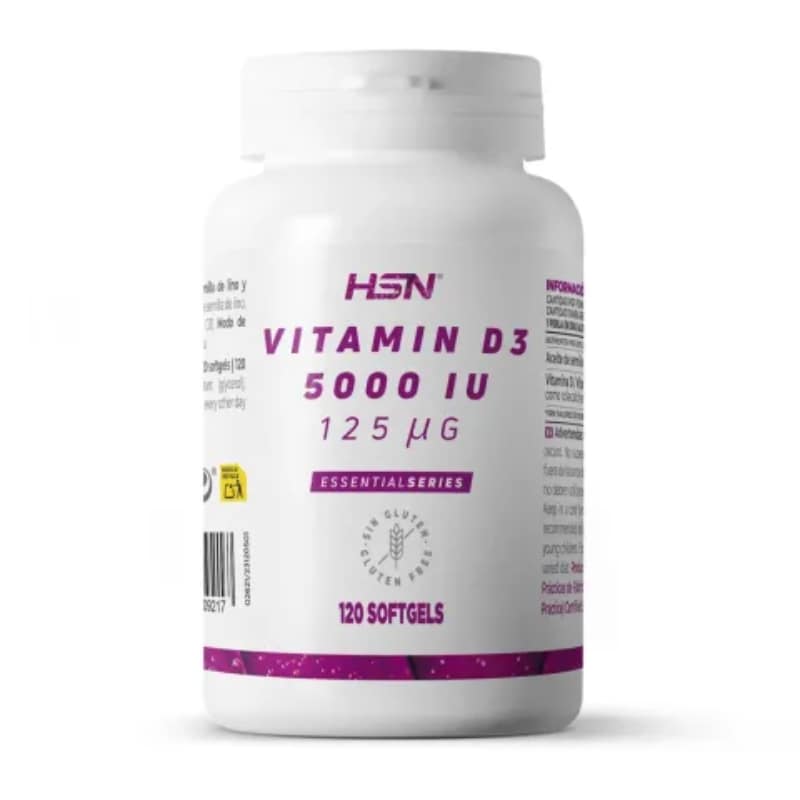 vitamina d3 5000 ui — hsn essential series | 120 perlas vitamina d3 5000 ui — hsn essential series | 120 perlas