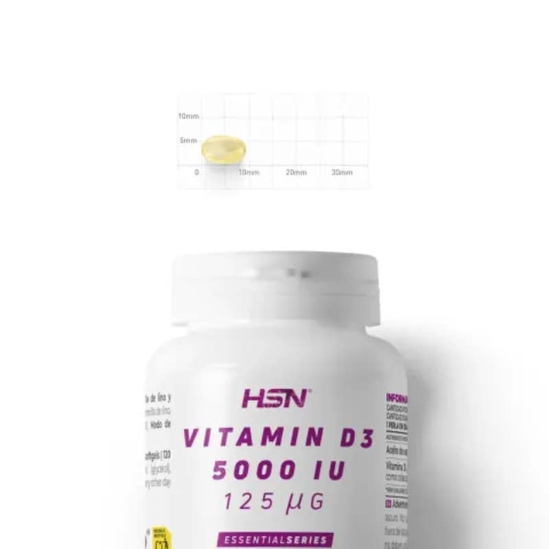 vitamina d3 5000 ui — hsn essential series | 120 perlas vitamina d3 5000 ui — hsn essential series | 120 perlas